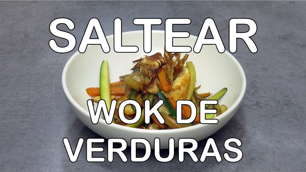 Curso Básico de Cocina - Capítulo XIII - Saltear - Wok de verduras