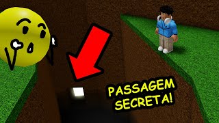 UMA PASSAGEM SECRETA NO JOGO MAIS FÁCIL DO ROBLOX!