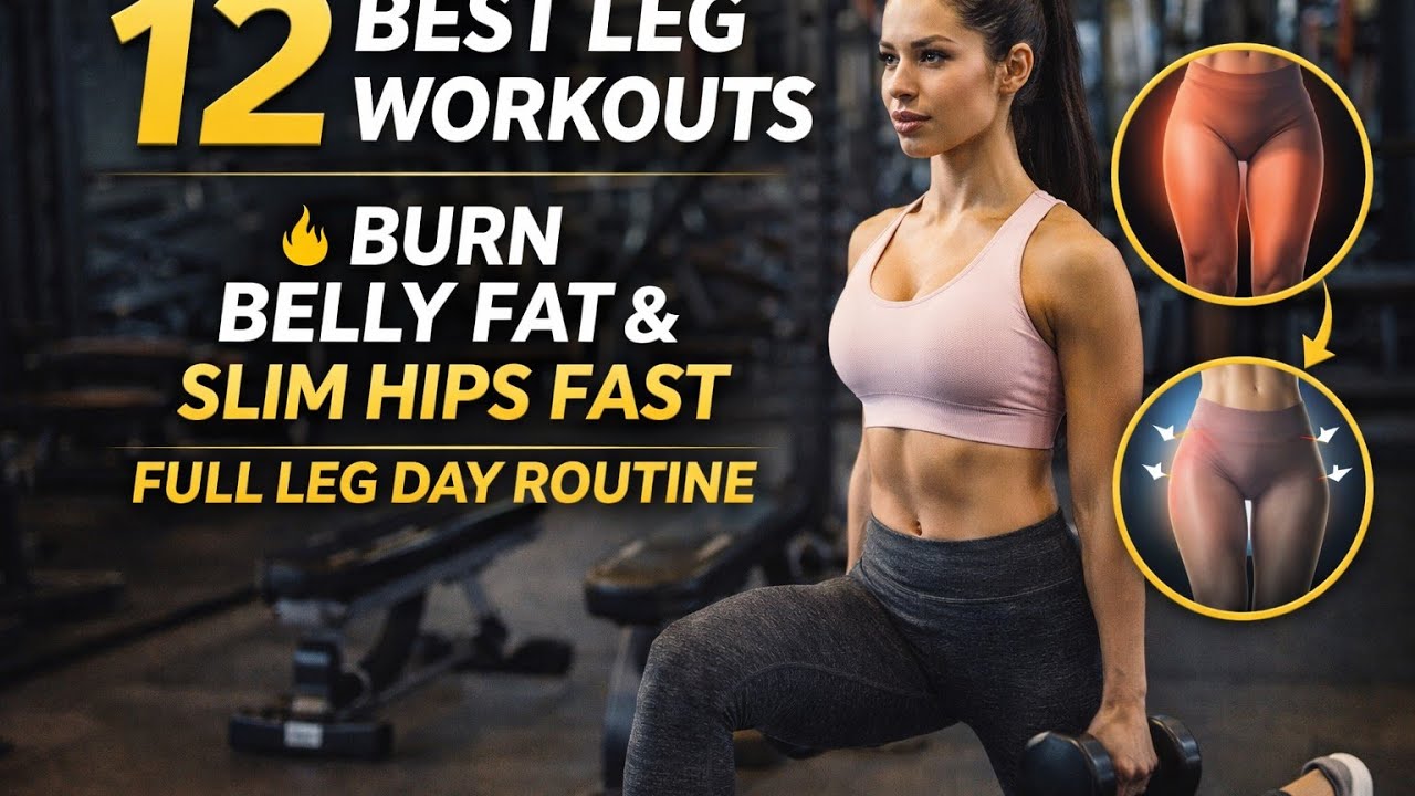 The PERFECT Leg Day Workouts 💪 (Backed by Science) | Complete Gym Routine (Hindi / Urdu)