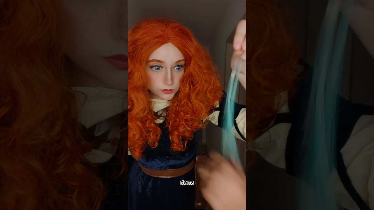 I want a spell to change my mom | Merida #cosplay | Brave