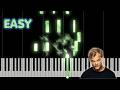 Avicii - Without You | Easy piano tutorial