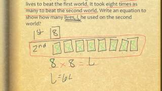 comparison problems with equations