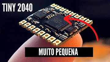 Tiny 2040 – Nova placa com o RP2040 da Raspberry Pi Pico