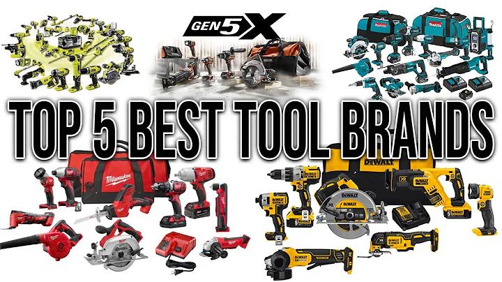 TOP 5 POWER TOOL BRANDS IN THE WORLD! (best of the best)