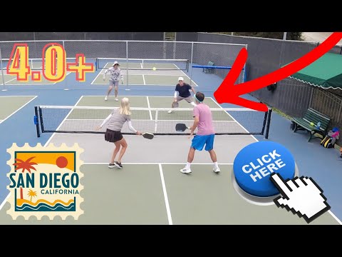 This is what 4.0 Pickleball Looks Like in Rancho Bernardo (San Diego)... Can you beat us?
