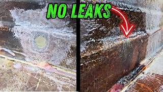 No More Holes! The Right Way to Fill a Fiberglass Hull | Project PoorCraft Part 7