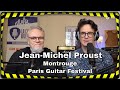 Capture de la vidéo Montrouge Paris Guitar Festival 2023, Interview Du Directeur Du Festival Jean-Michel Proust