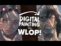 I Tried Following a WLOP TUTORIAL | Anime Digital Speed Painting