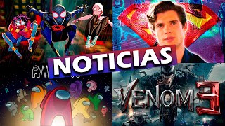 Nuevo Superman, Serie De Among Us, Spider-Man Btsv, Venom 3, Tron 3, Dune Trilogia Y Mucho Mas