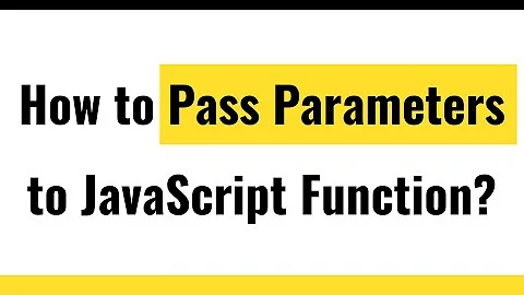 ✅ JavaScript Functions | How to Pass Parameters to Javascript Function? | Function Arguments