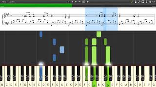 Richard Clayderman  Romantic Serenade  Piano Tutorial And Cover sheets  Midi