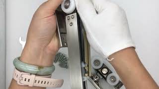 Stainless Steel And Nylon Single Way Soft-close Hanging Sliding Door Roller screenshot 5