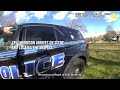 Police Helicopter Tracks Stolen Car & Gun Recovery