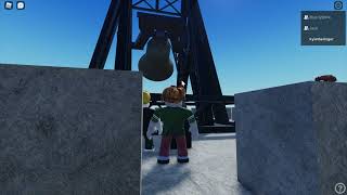 Ringing this amazing realistic Looping Bourdon Bell in ROBLOX