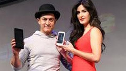 Aamir, Katrina Launch 