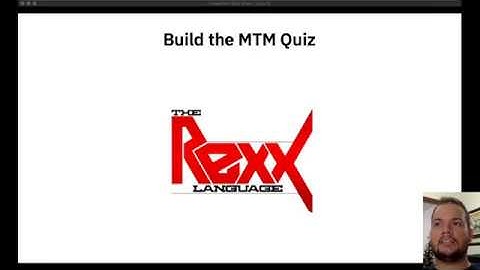 Creating a clone of Master The Mainframe Quizz - Rexx Basics 1