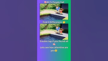 Find 3 Differences 80% fail HD 🧠👀👀#viralshorts #trending #shinchan #shorts