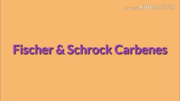 Fischer & Schrock Carbenes # Csir net #Gate#IIT Jam