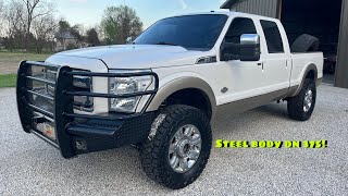 NEW 37x13.50 mud tires on my F-250!