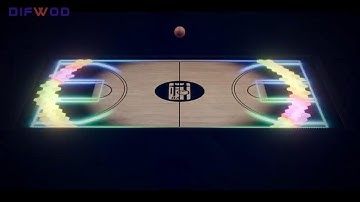 Playground Projection Solution, 3D mapping, Basketball Court Projection - DIFWOD Case Study