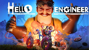 🔴LIVE - Hello Engineer - This Co-op Machine Builder Is So Much Fun, Watch Out for The Neighbor...