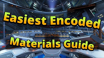 How to get Encoded Materials in Elite Dangerous the fast, quick and easy way tutorial