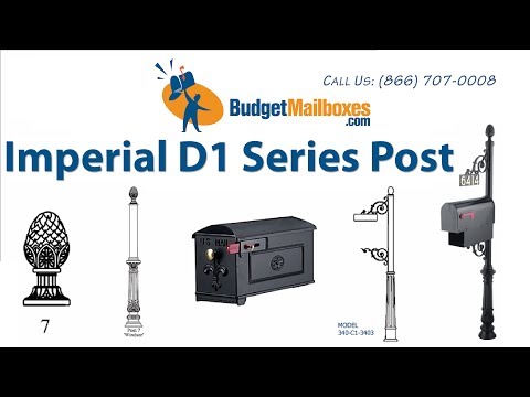 Budget Mailboxes | Imperial D1 Series Post