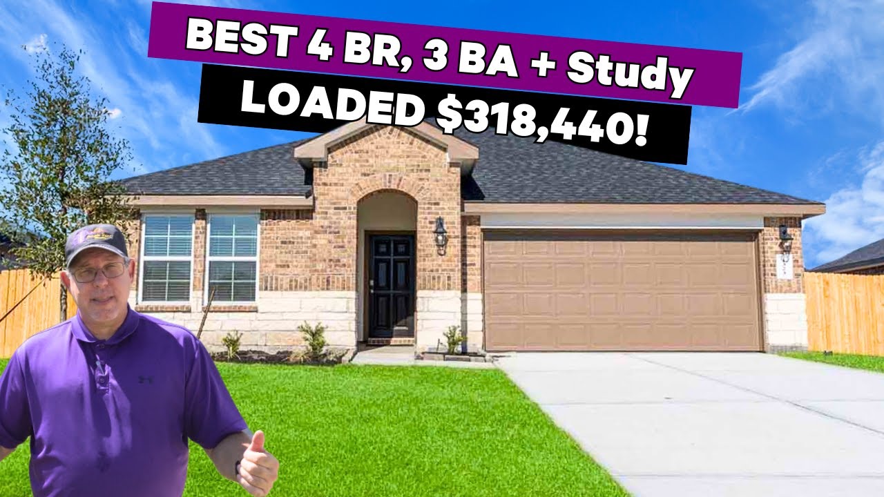 New Caney TX Home Deals | 3.99% Fixed Rate + $0 Closing | Lakeway Plan Tour in Porters Mill