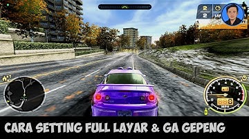 NFS MOST WANTED BLACK EDITION PS2 ANDROID - CARA SETTING FULL LAYAR
