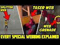 Different Types of Spiderman Webbing Explained | Captain B2