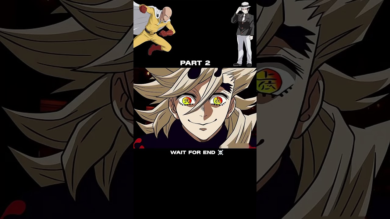 “Anime crossover | One Punch Man x Demon Slayer | What if battle”👿💀 