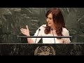 Cristina Fernández de Kirchner - Discurso Completo en la ONU - 28/09/2015