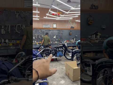 Rupendra bullet workshop thanks for visit #royalenfield #automobile #rupendrabulletworkshop #shorts