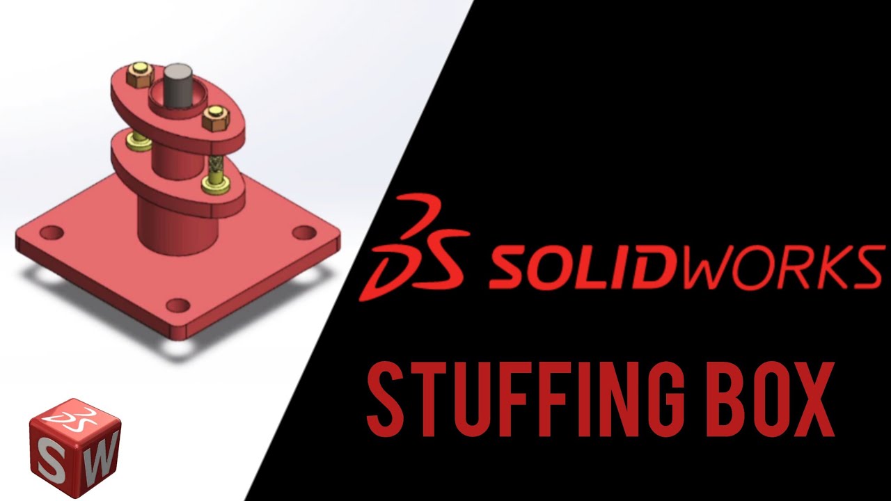 Stuffing Box | Solidworks Tutorial for Beginners | 3D Modelling - YouTube