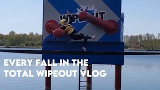 every fall in the total wipeout vlog