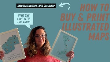 How to buy and print Illustrated Maps