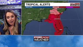 1 PM TROPICAL UPDATE: Meteorologist Jennifer Lambers has the new NHC advisory