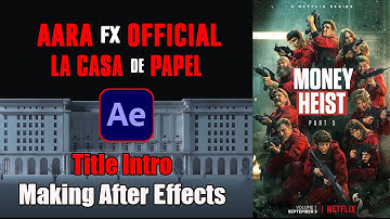 MONEY HEIST l LA CASA DE PAPEL Intro | Free After effects Template l AARA FX