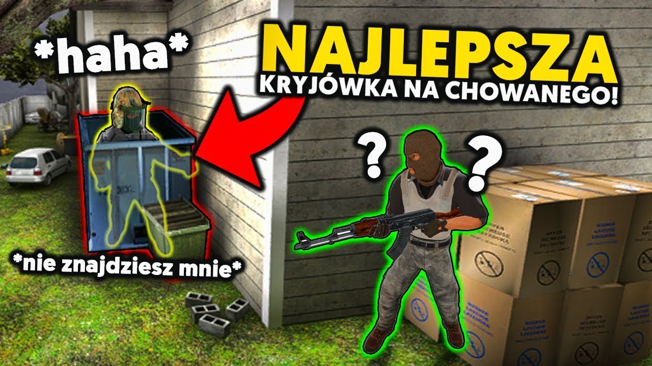 TO JEST NAJLEPSZA KRYJÓWKA NA HIDE AND SEEK !