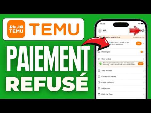 Paiement Refusé Sur Temu Comment Résoudre (2026)