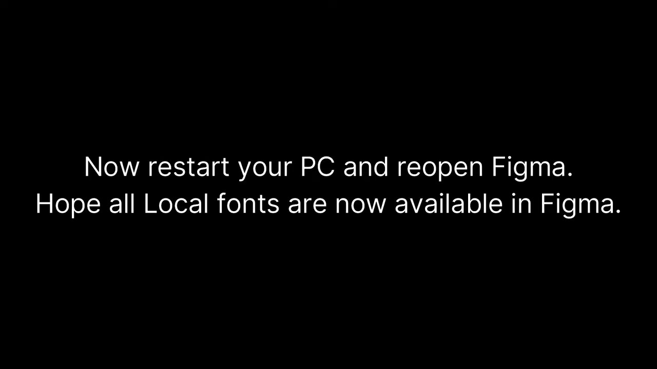How to enable Local PC fonts in Figma?