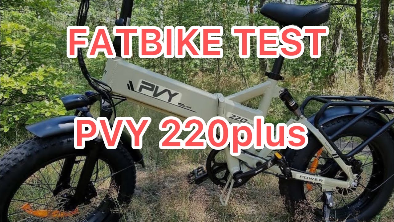 FATBIKE rower elektryczny PVY 220 plus