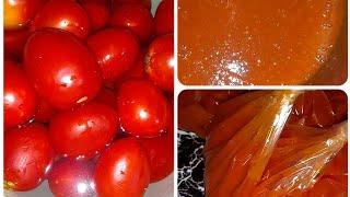 طريقة تحضير صلصة طماطم سهلة ورائعة? للاحتفاظ في المجمد #بالصحة_والراحة 