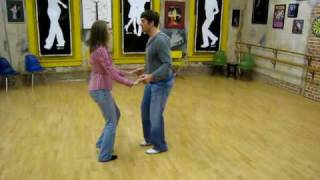 east coast swing, open and closed position basics, rotating the basic
