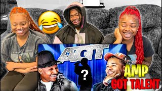 THE AUDIENCE WAS ON DEMON TIME!😂 AMP GOT TALENT | REACTION