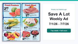 Save A Lot Weekly Ad (7/1/26 - 7/7/26) Top 10 Deals