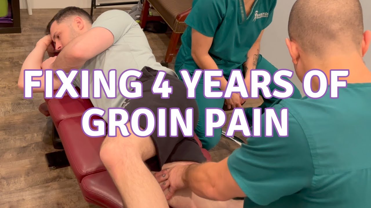 4 Years of Groin Pain Caused by GLUE in Ryan's Thigh!!