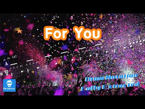 For You (Gitadora Master) Drum Notation Fully Extracted | 完整鼓谱 | 完全ドラムスコア