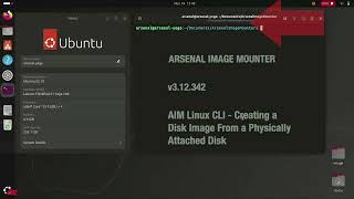 Arsenal Image Mounter v3.12.342 - Linux CLI - Creating a Disk Image From a Physically Attached Disk
