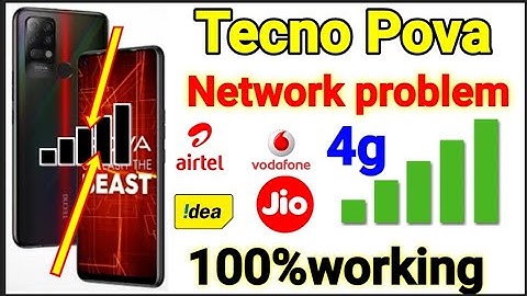 Tecno pova network problem solve 100% // how to solve network problem tecno pova